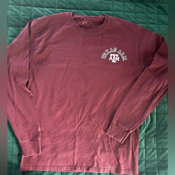 Texas A&M Maroon Long Sleeve Shirt - Picture 1 of 3